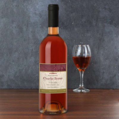 (image for) Personalised Traditional Rose Wine