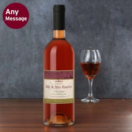 (image for) Personalised Traditional Rose Wine