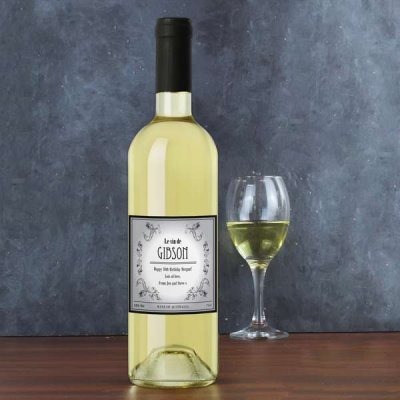 (image for) Personalised Vineyard White Wine