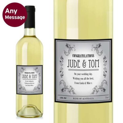 (image for) Personalised Vineyard White Wine