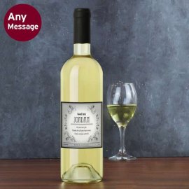 (image for) Personalised Vineyard White Wine