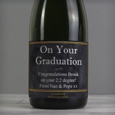 (image for) Personalised Chalkboard Champagne