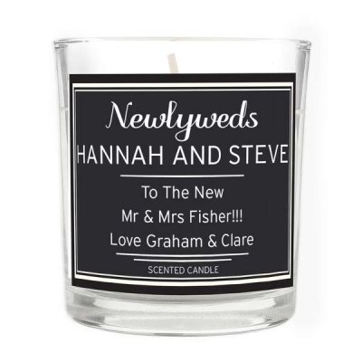 (image for) Personalised Classic Scented Jar Candle