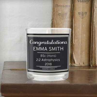 (image for) Personalised Classic Scented Jar Candle