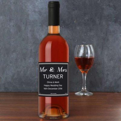 (image for) Personalised Classic Rose Wine