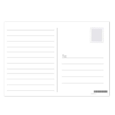 (image for) Personalised Classic Wedding Postcards Pack of 24