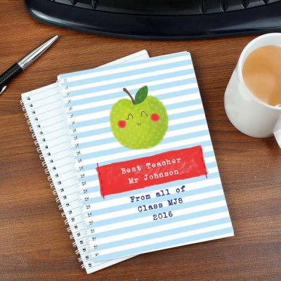 (image for) Personalised Happy Apple A5 Notebook