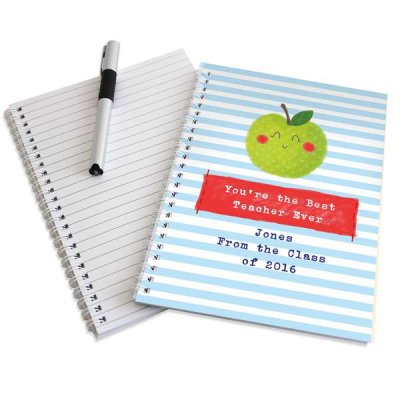 (image for) Personalised Happy Apple A5 Notebook