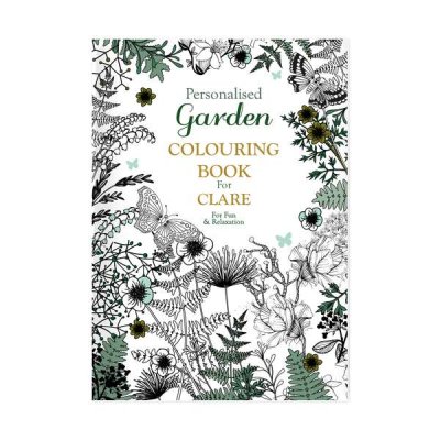 (image for) Personalised Gardening Colouring Book