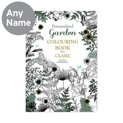 (image for) Personalised Gardening Colouring Book