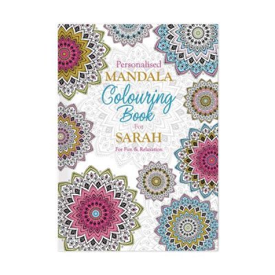 (image for) Personalised Mandala Colouring Book