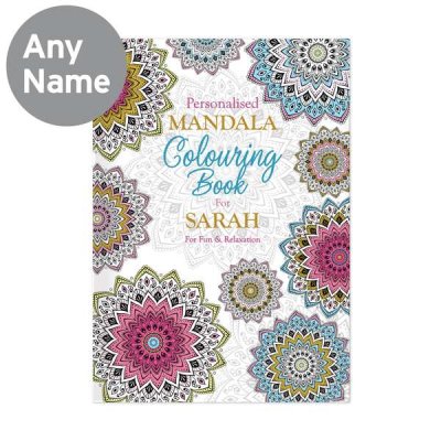 (image for) Personalised Mandala Colouring Book