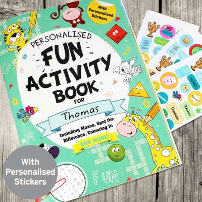 (image for) Personalised Activity Book with Stickers