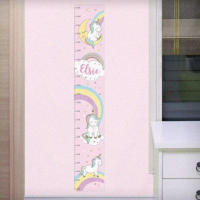 (image for) Personalised Baby Unicorn Height Chart