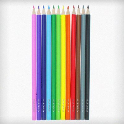 (image for) Personalised Pack of 12 Colouring Pencils