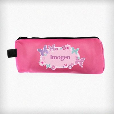 (image for) Personalised Butterfly Pencil Case