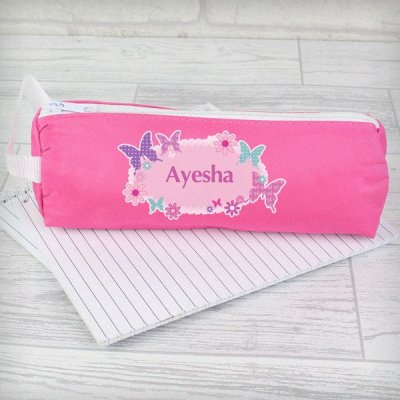 (image for) Personalised Butterfly Pencil Case