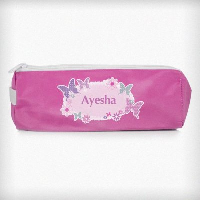 (image for) Personalised Butterfly Pencil Case