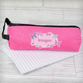 (image for) Personalised Butterfly Pencil Case