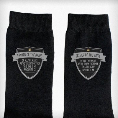 (image for) Personalised Classic Shield Men's Socks