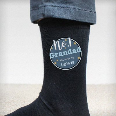 (image for) Personalised No.1 Men's Socks