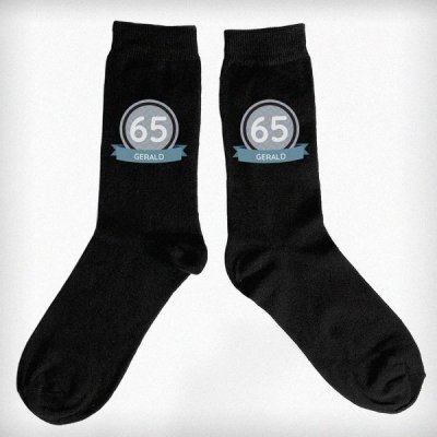 (image for) Personalised Birthday Men's Socks