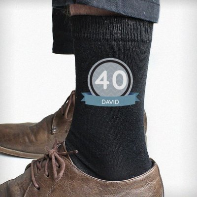 (image for) Personalised Birthday Men's Socks