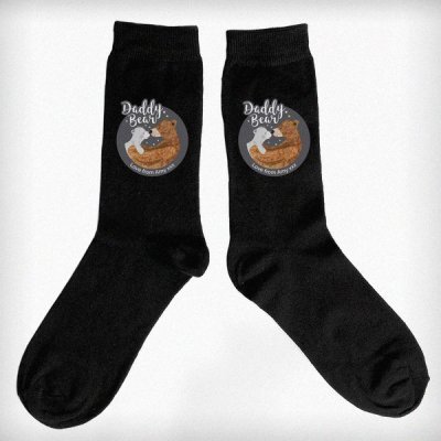 (image for) Personalised Daddy Bear Men's Socks