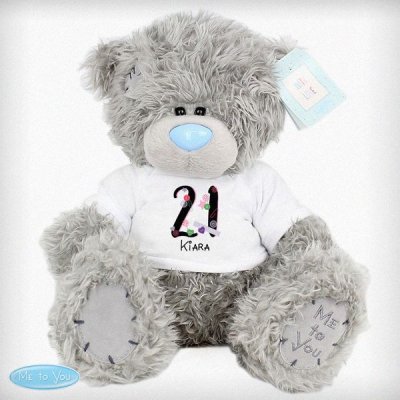 (image for) Personalised Me to You Bear with Big Age Birthday T-Shirt