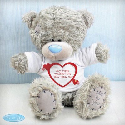 (image for) Personalised Me to You Bear with Hearts T-Shirt