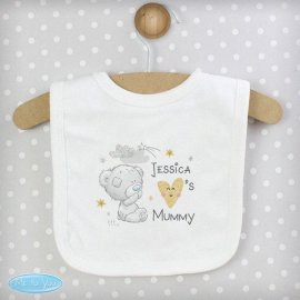 (image for) Personalised Tiny Tatty Teddy I Heart Baby Bib