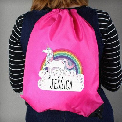 (image for) Personalised Unicorn Pink Kit Bag