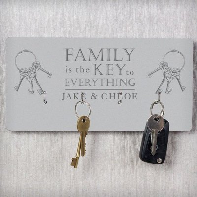 (image for) Personalised Family Key Hooks