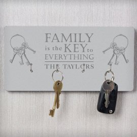 (image for) Personalised Family Key Hooks