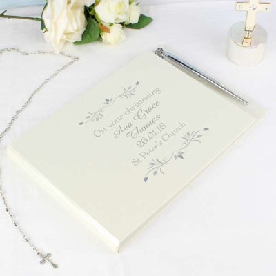 (image for) Personalised Sentiments Guest Book & Pen