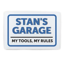 (image for) Personalised Garage Plaque