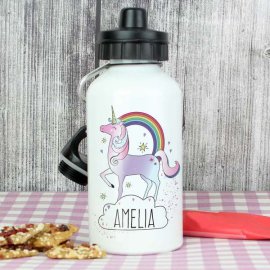 (image for) Personalised Unicorn Drinks Bottle