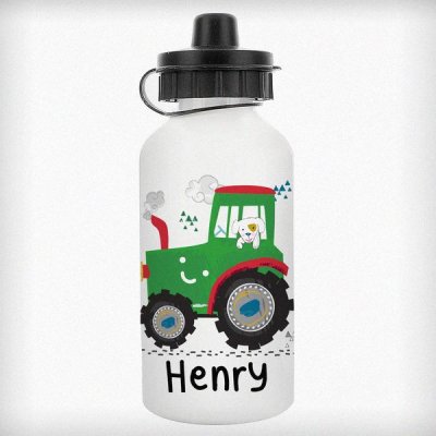 (image for) Personalised Tractor Drinks Bottle