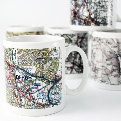 (image for) Personalised Present Day Edition Map Mug