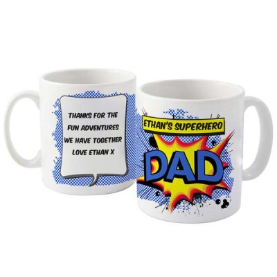 (image for) Personalised Comic Book Themed Mug