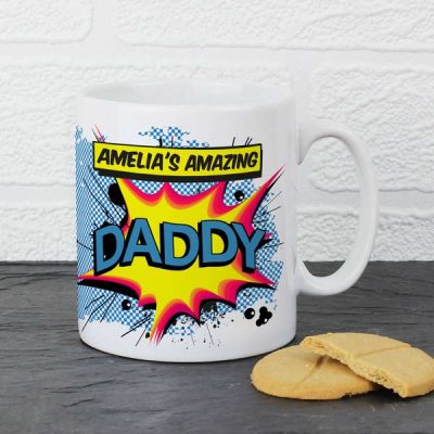 (image for) Personalised Comic Book Themed Mug