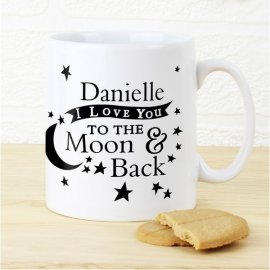 (image for) Personalised To the Moon and Back... Mug