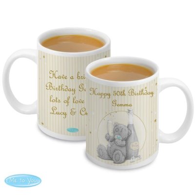 (image for) Personalised Me To You Gold Stars Mug