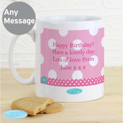 (image for) Personalised Me To You Big Age Female Mug