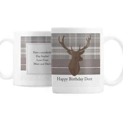 (image for) Personalised Highland Stag Mug