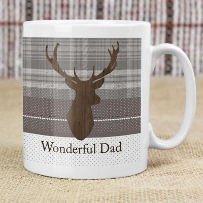 (image for) Personalised Highland Stag Mug