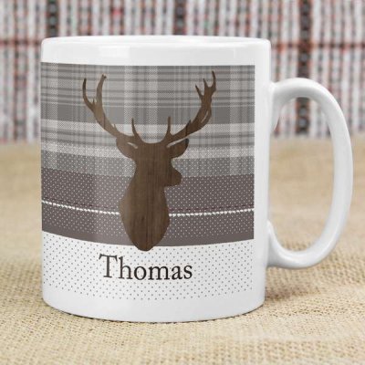 (image for) Personalised Highland Stag Mug