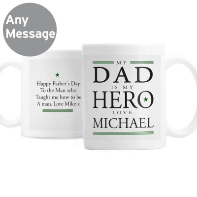 (image for) Personalised My Dad is My Hero Mug