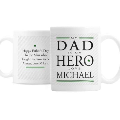 (image for) Personalised My Dad is My Hero Mug