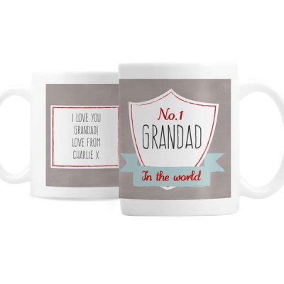 (image for) Personalised No.1 Shield Mug